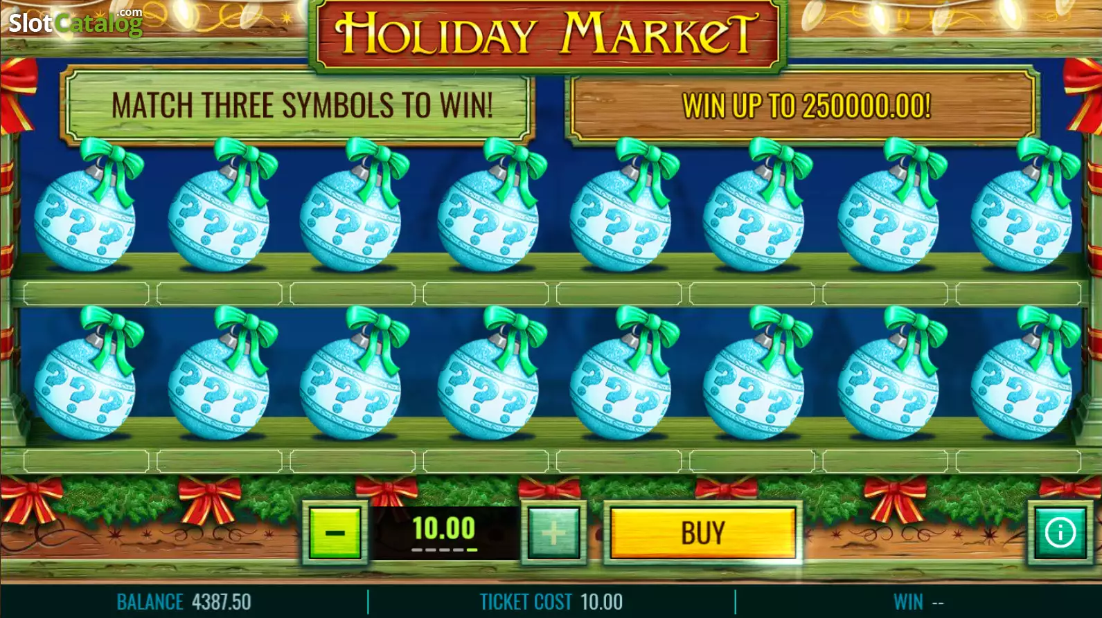 Introduction to Holiday Market Slot Game